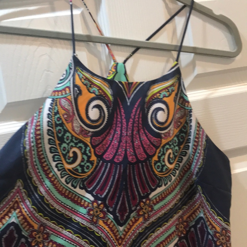 Renee C racerback blouse